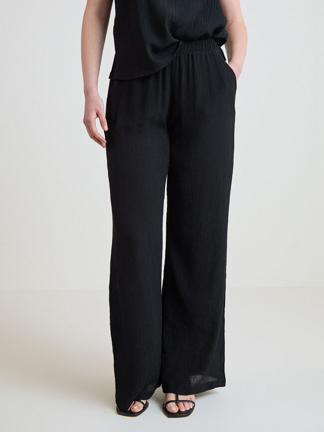 PANTALON FLUIDO Negro