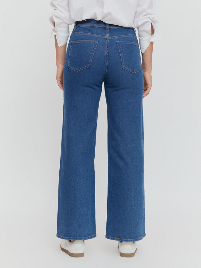 WIDE LEG BÁSICO Baby Blue