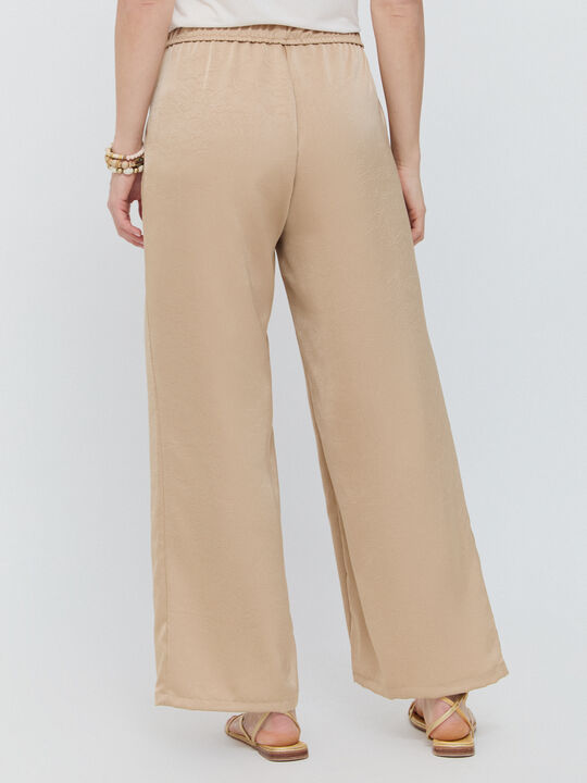 PANTALON FLUIDO Champagne image number null