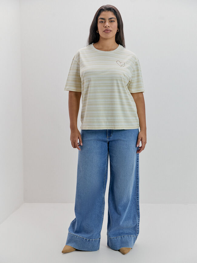 CAMISETA RAYAS CORAZ&Oacute;N Rayas 1