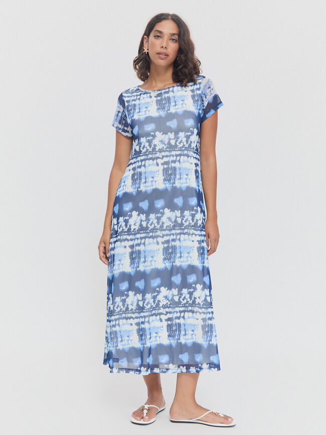 VESTIDO TUL LARGO Ultramar