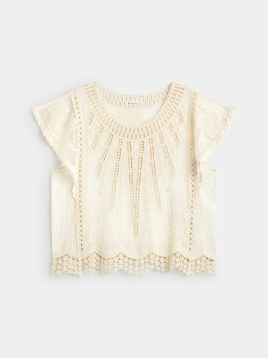 TOP DETALLES CROCHET Crudo image number null