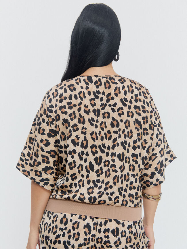CHAQUETA ESTAMPADA Negro