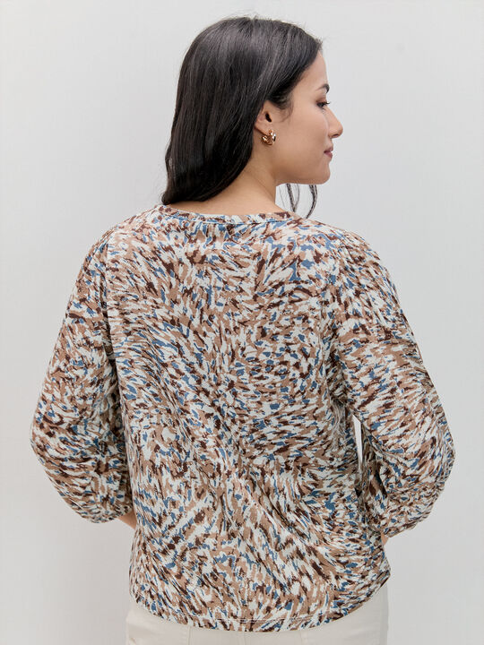 BLUSA ESTAMPADA Estampado 2 image number null