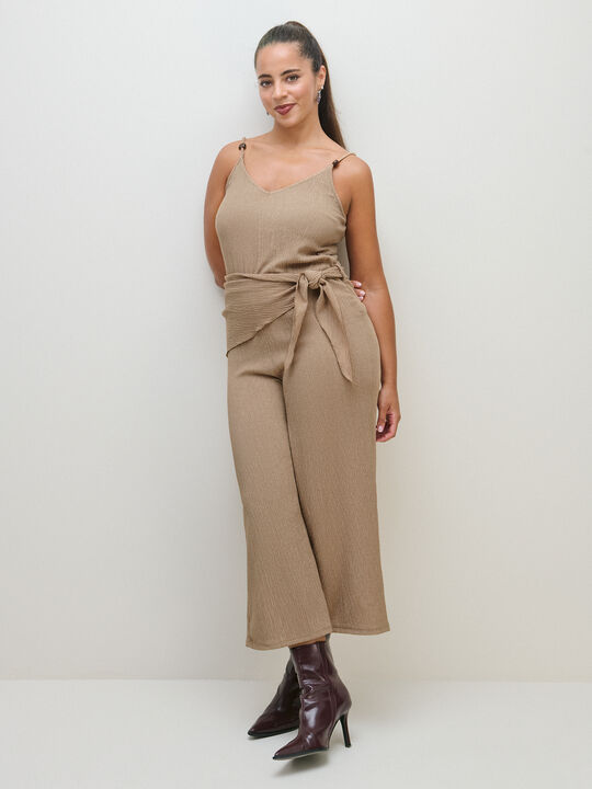 MONO CRINKLE PA&Ntilde;UELO Camel image number null