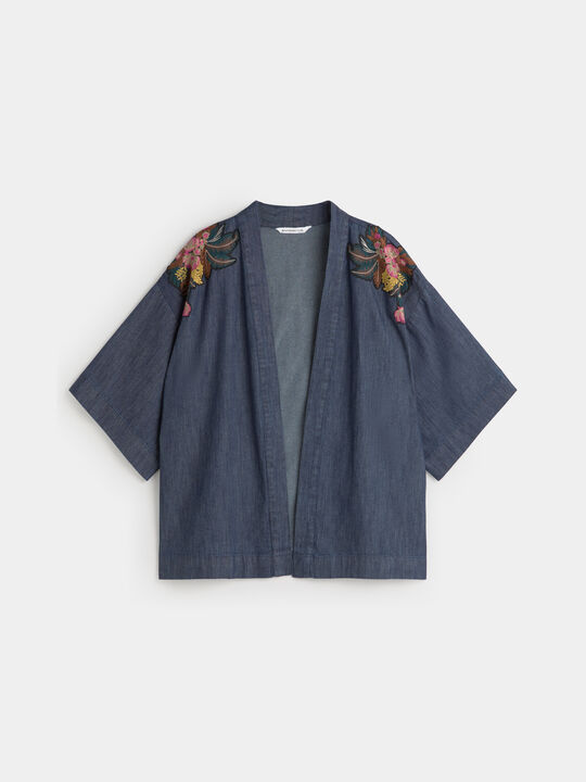 CAFTAN VAQUERO BORDADO Rinse Wash image number null