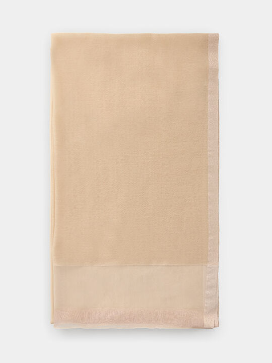 PAÑUELO ESTAMPADO Beige image number null