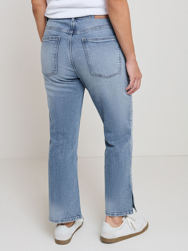 VAQUERO TACHAS Mid Blue Wash
