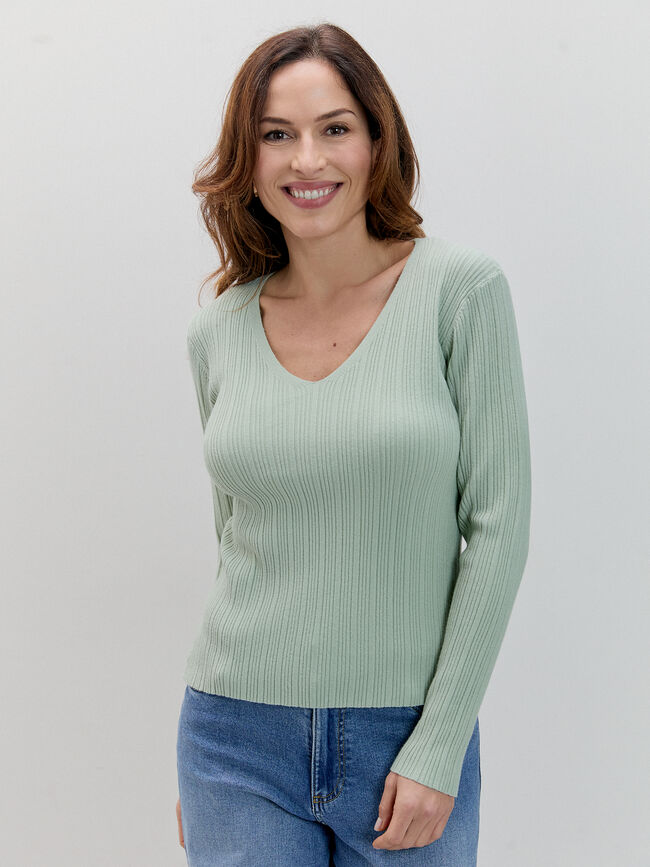 JERSEY PICO CANALE Verde