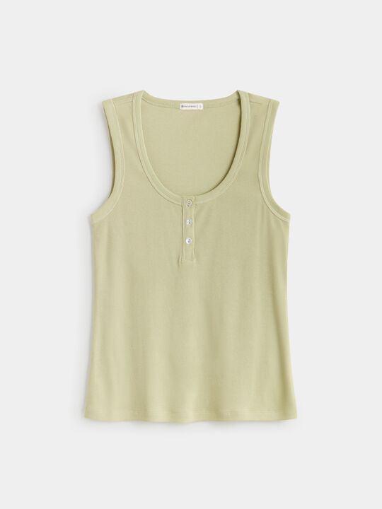 TOP BOTONES Verde Pastel image number null