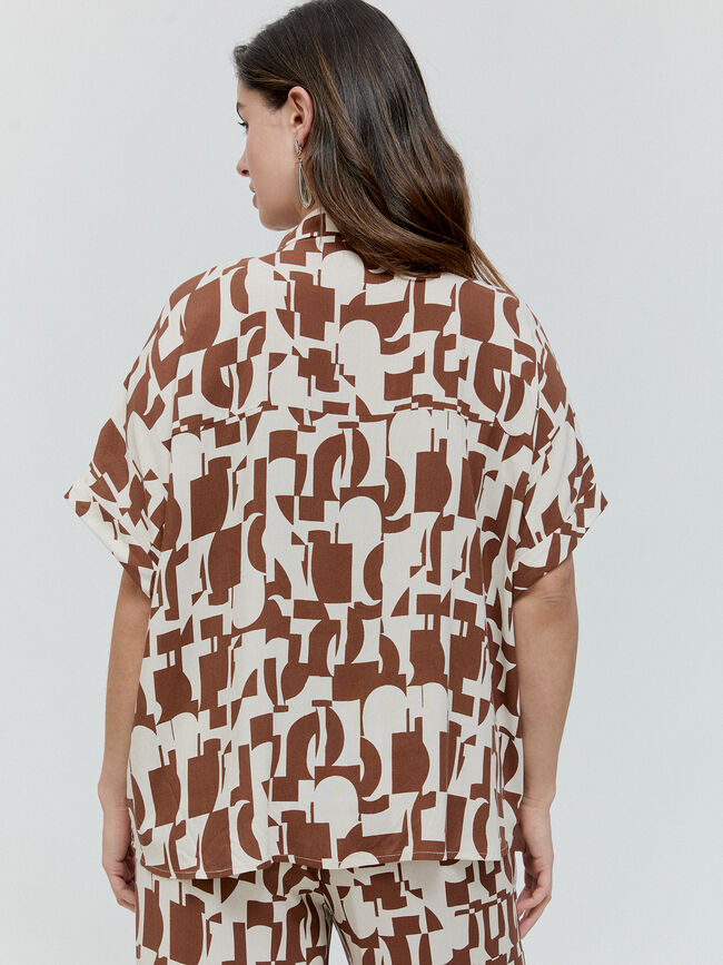 CAMISA MANGA CORTA Crudo