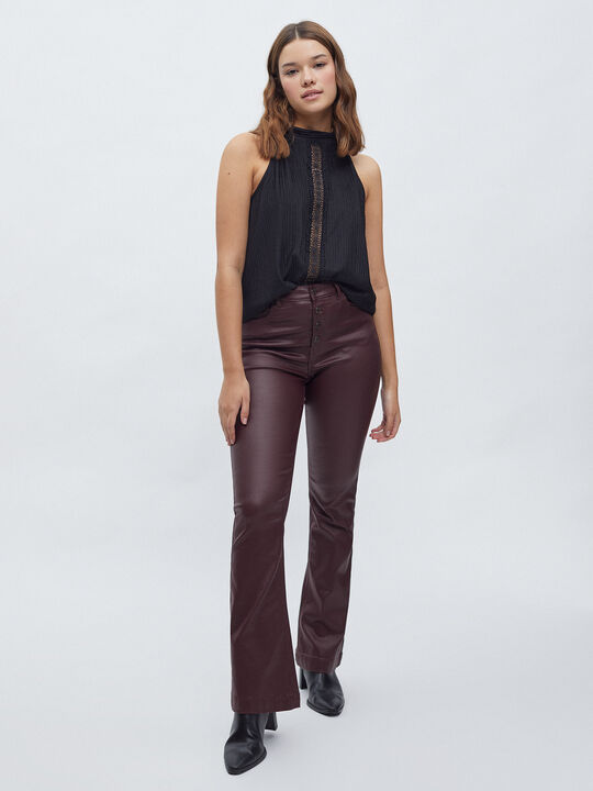 TOP HALTER Negro image number null