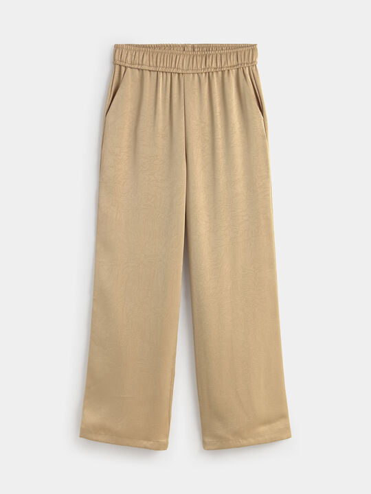PANTALON FLUIDO Champagne image number null