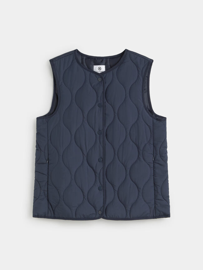 CHALECO ACOLCHADO Azul Marino