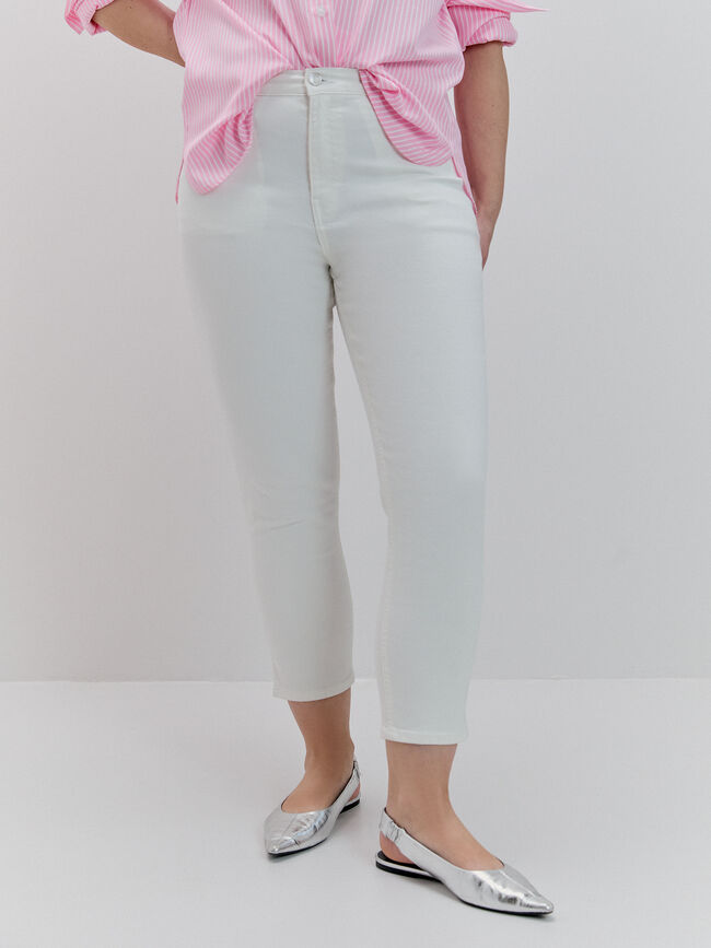 VAQUERO PITILLO CROP Blanco Hueso