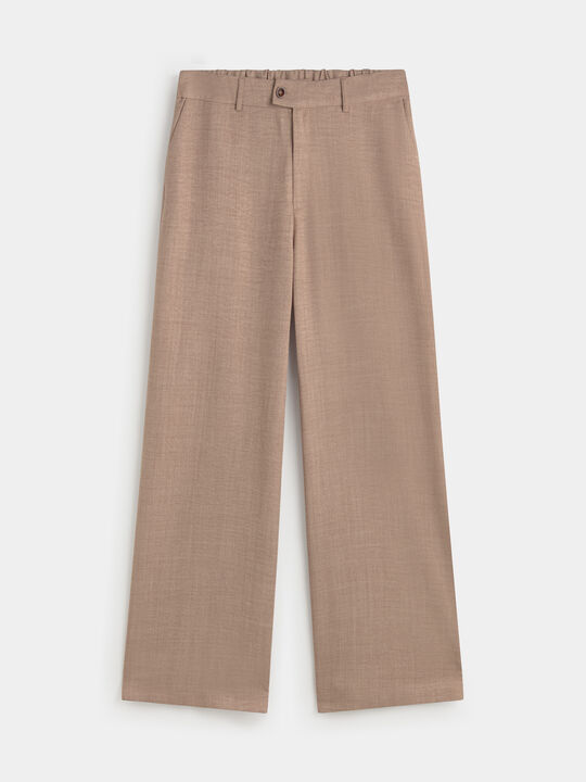 PANTALON RECTO RUSTICO Camel image number null