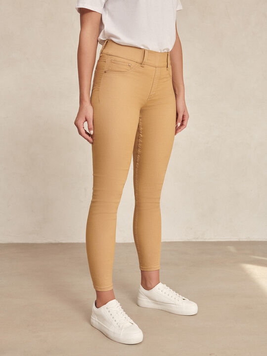 VAQUERO JEGGING Camel image number null