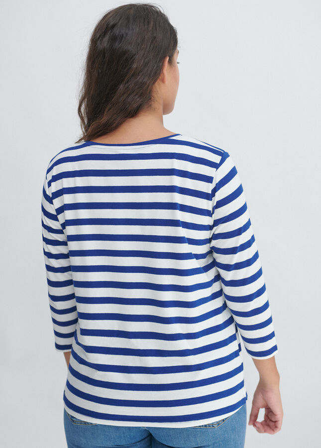 CAMISETA ALGODÓN RAYAS Rayas 1