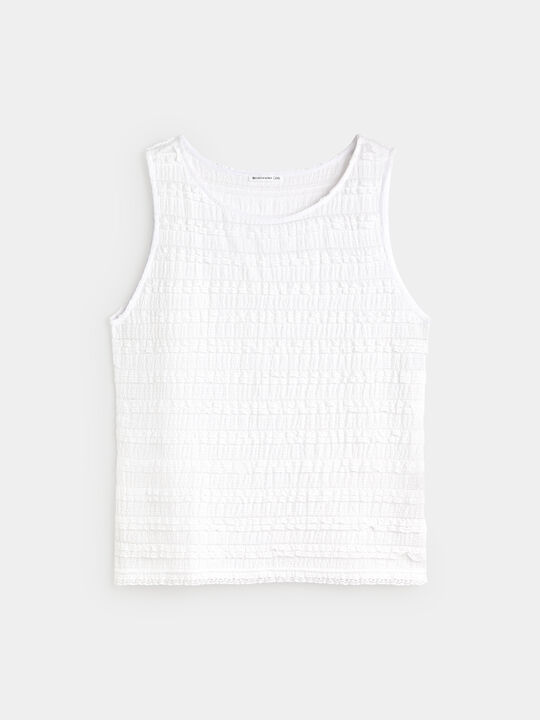 TOP TEXTURA Blanco Hueso image number null