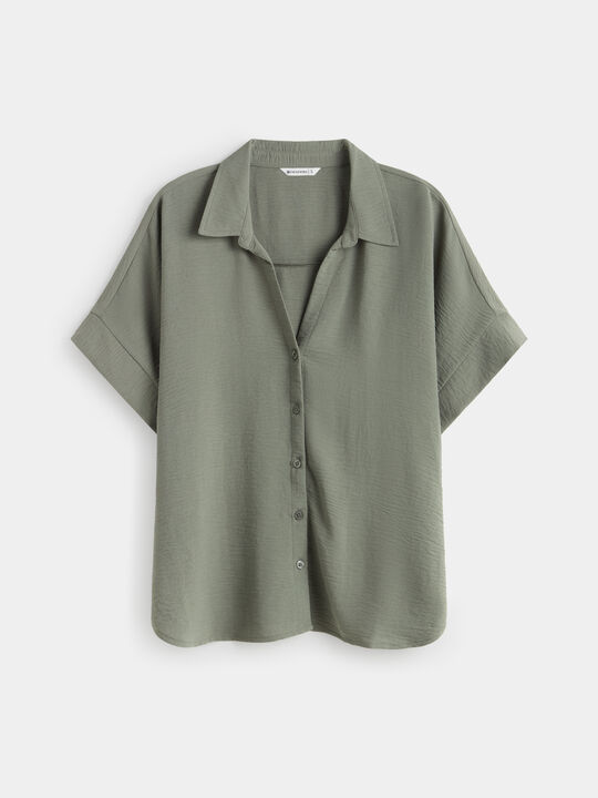 CAMISA Verde Te image number null