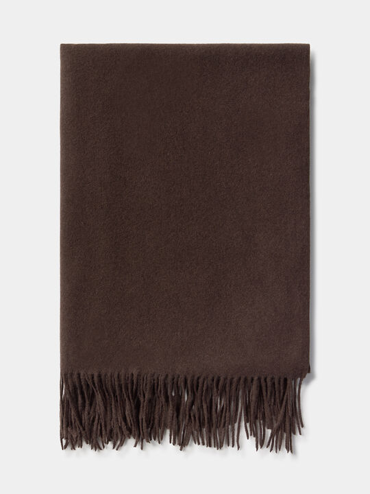 BUFANDA BÁSICA Marron Oscuro image number null