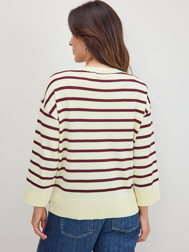 JERSEY RAYAS Amarillo Pastel