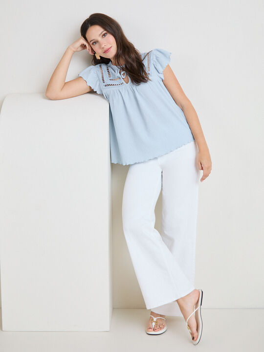 CAMISETA FORNITURA PECHERA Azul Bebe image number null