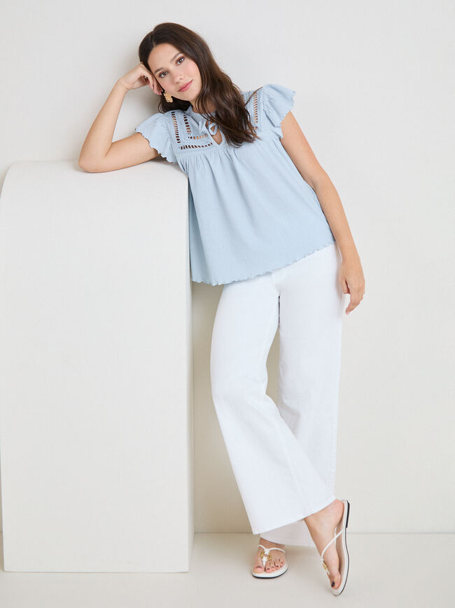 CAMISETA FORNITURA PECHERA Azul Bebe