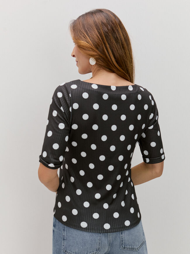 CAMISETA CANALE TOPOS Negro