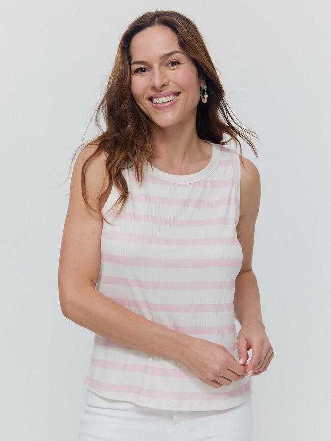 TOP ESTAMPADO Rosa