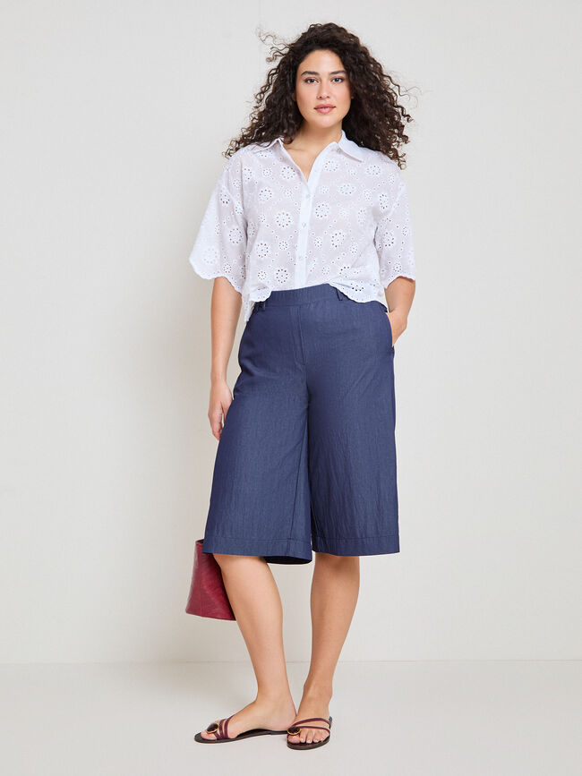 PANTAL&Oacute;N BERMUDA Azul Marino