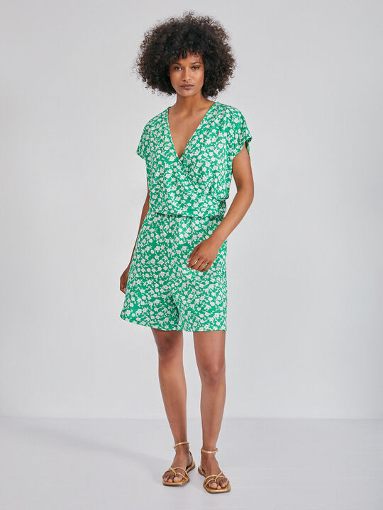 MONO CRUZADO ESTAMPADO Verde Brillante image number null