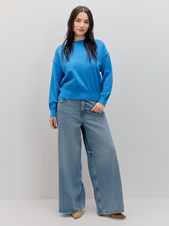 JERSEY SUDADERA BÁSICO Azul Sky image number null