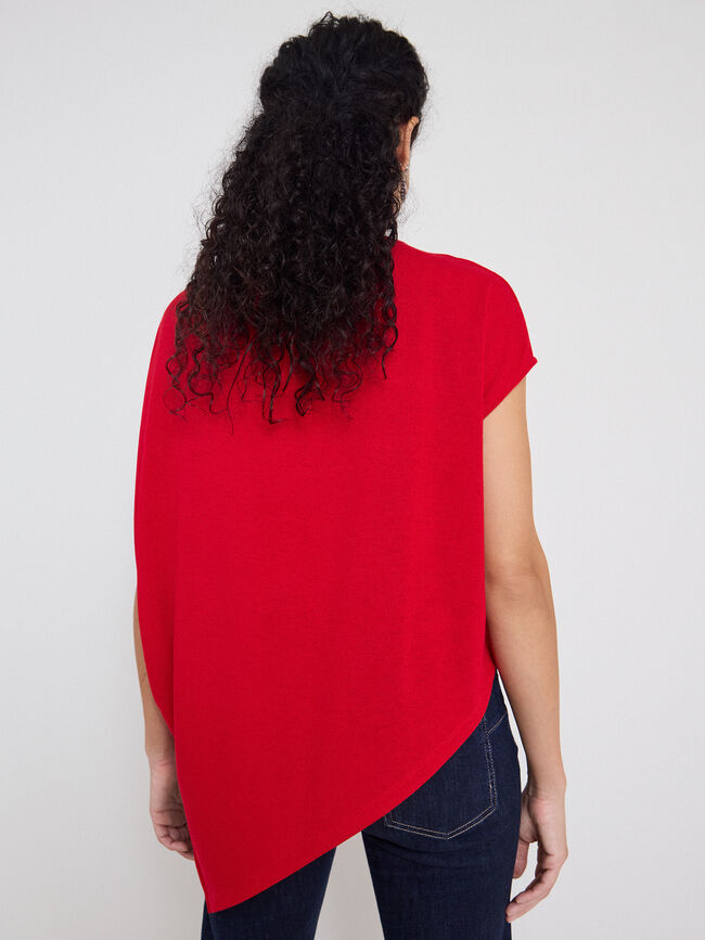 CAPA ASIMETRICA Rojo