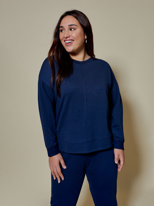 sudadera algodón Azul Marino