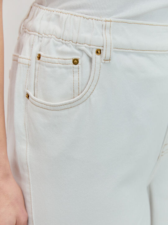 SUPER WIDE LEG GOMA Blanco Hueso image number null