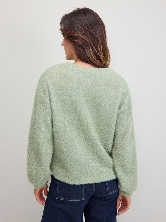 JERSEY ESCOTE PICO verde combinada Verde image number null