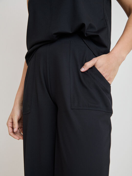 PANTAL&Oacute;N PUNTO ROMA Negro image number null