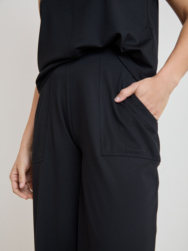 PANTAL&Oacute;N PUNTO ROMA Negro