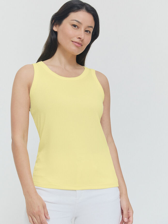 TOP CANALÉ Amarillo Pastel