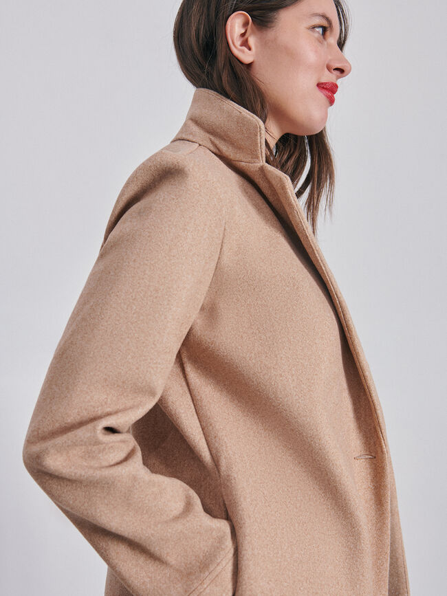 huella Puerto Amargura ABRIGO LISO | Encuentro Moda PEN |29.99 EUR