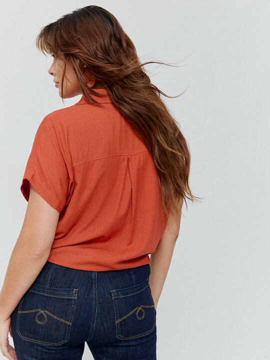 CAMISA RUSTICA Teja image number null