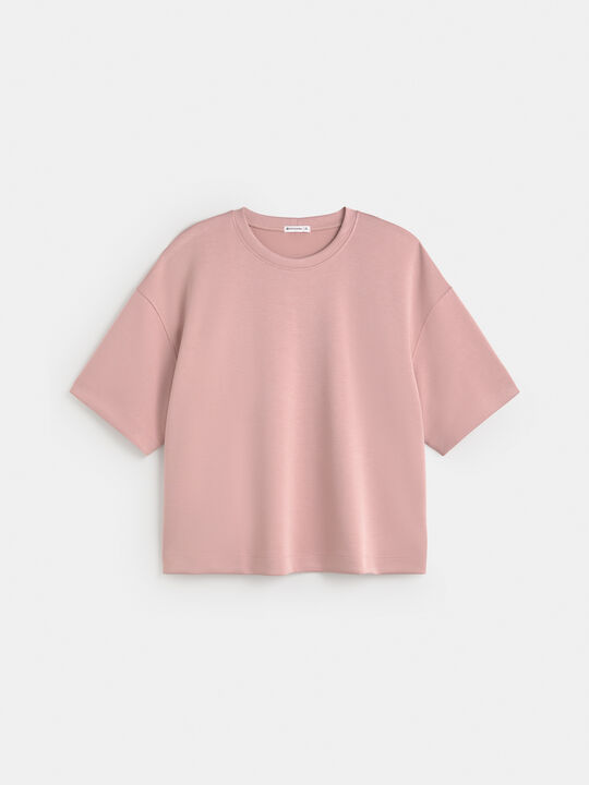 CAMISETA SCUBA M/C Rosa Pastel image number null