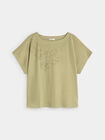 CAMISETA PUFF PRINT Verde salvia