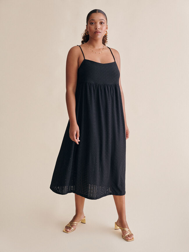 Vestido tirantes Negro