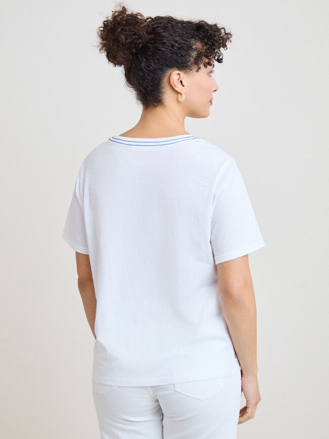 CAMISETA POSICIONAL Blanco Optico