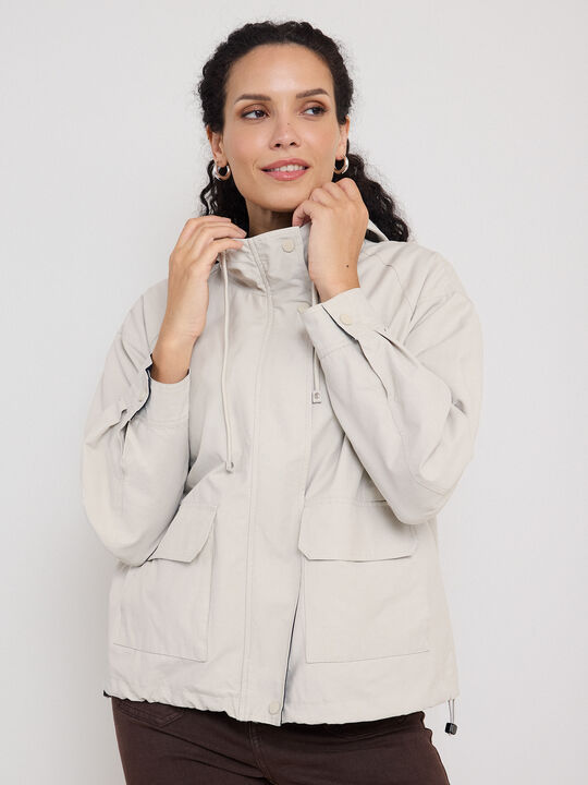 PARKA CAPUCHA Crudo image number null