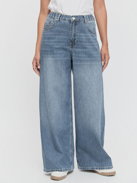 VAQUERO ANCHO GOMA Mid Blue Wash image number null