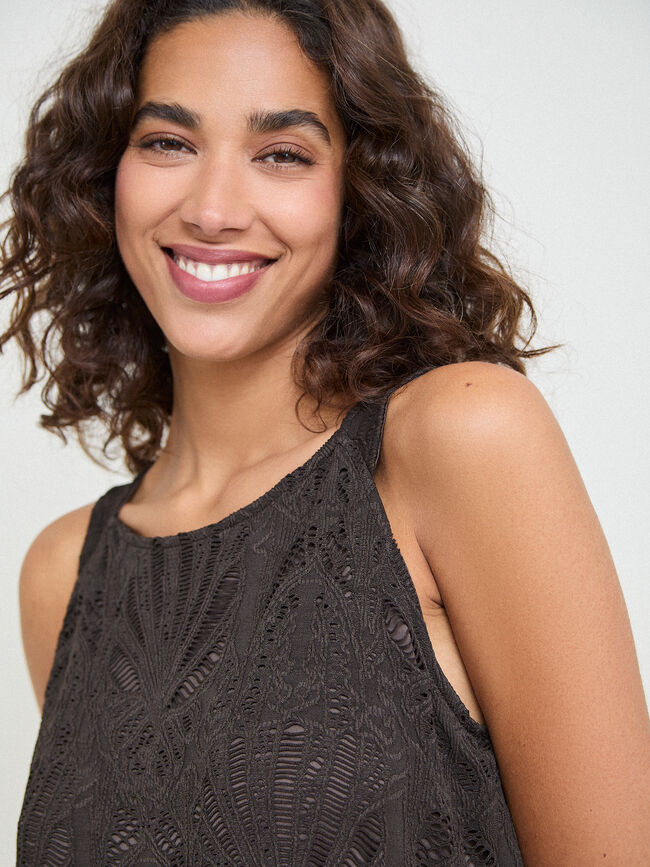 CAMISETA CALADA HALTER Marron