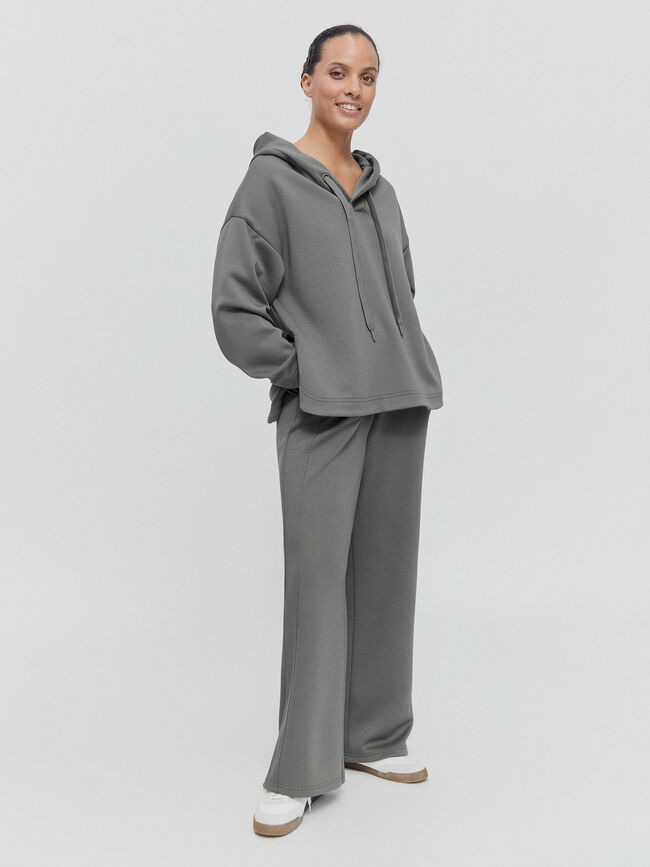SUDADERA CAPUCHA Verde Te